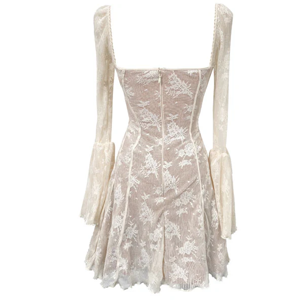 Adrianna Floral Mini Dress - Image 10