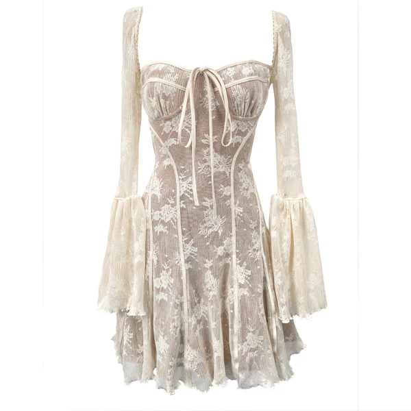 Adrianna Floral Mini Dress - Image 9