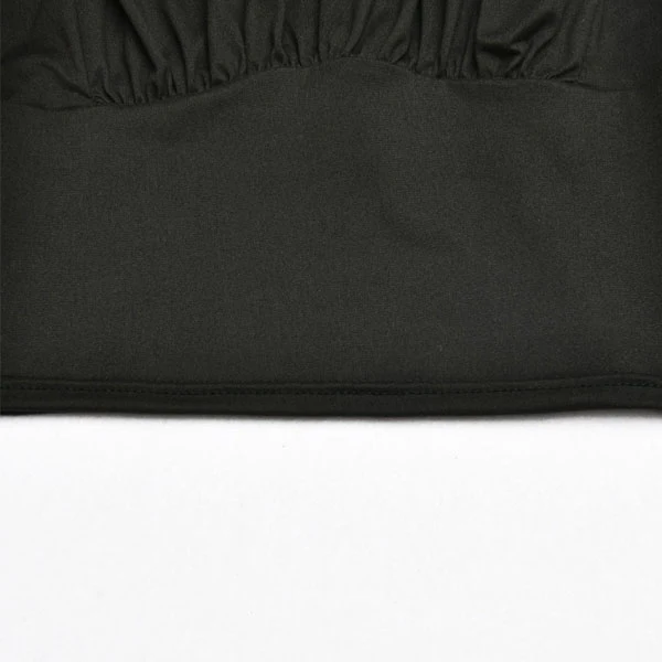 Alisha Ruched Front Crop Top - Image 11