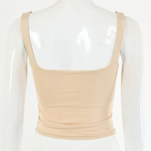 Alisha Ruched Front Crop Top - Image 14