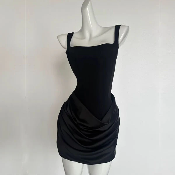 Amira Lace Up Back Corset Mini Dress - Image 8