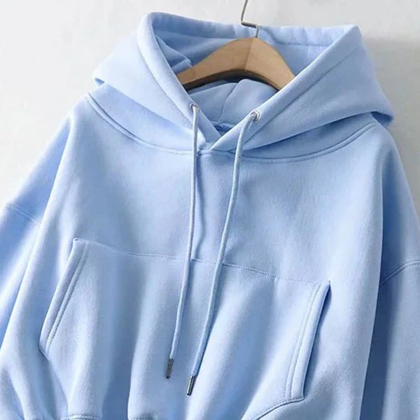 Anabelle Cropped Hoodie Sweater Top - Image 6