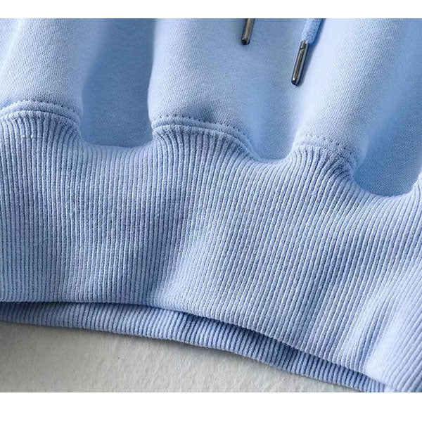 Anabelle Cropped Hoodie Sweater Top - Image 8