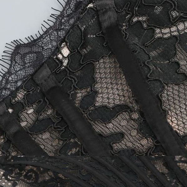 Anastasia All Lace Strapless Corset Mini Dress - Image 7