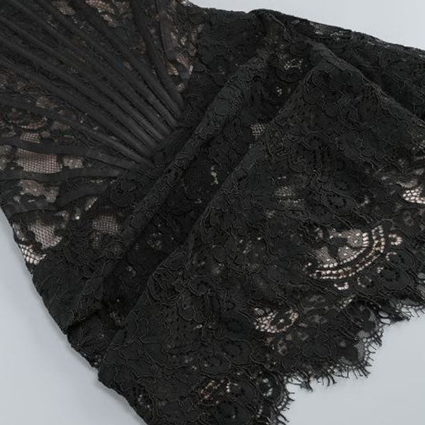 Anastasia All Lace Strapless Corset Mini Dress - Image 8