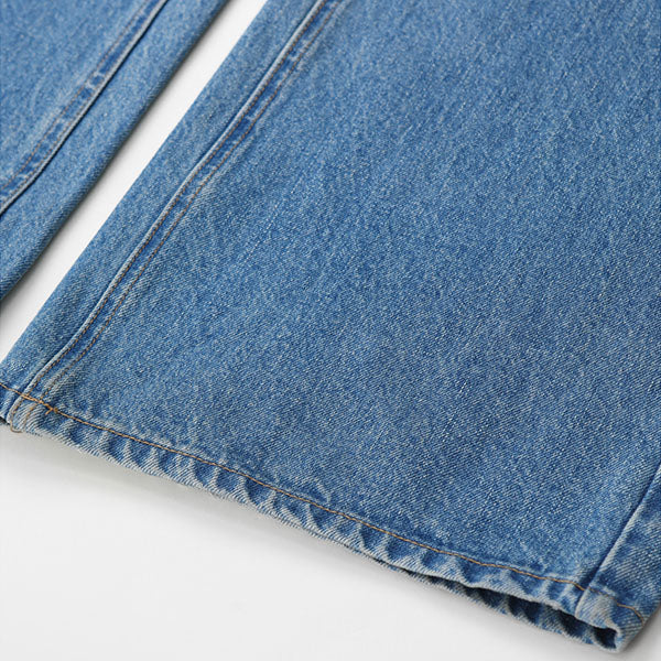 Angela Light Wash Wide Leg Denim Jeans - Image 10