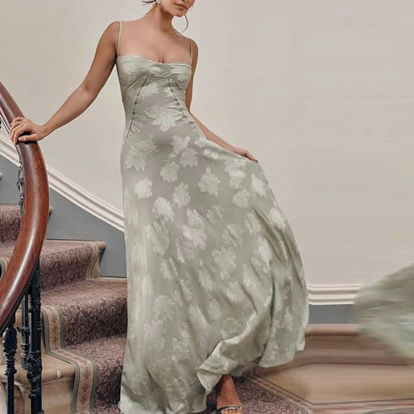 Asara Tie Back Flow Maxi Dress - Image 5