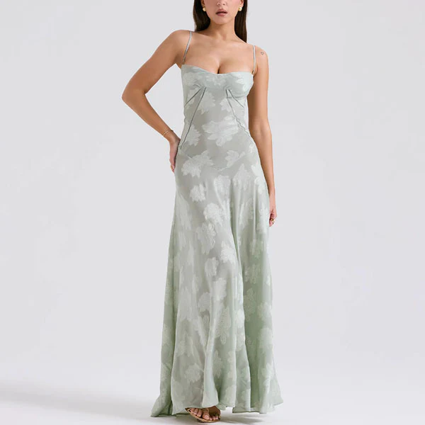 Asara Tie Back Flow Maxi Dress - Image 6