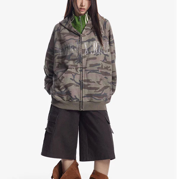 Ava Luxe Oversized "MADE EXTREME" Camo Hoodie - Image 6
