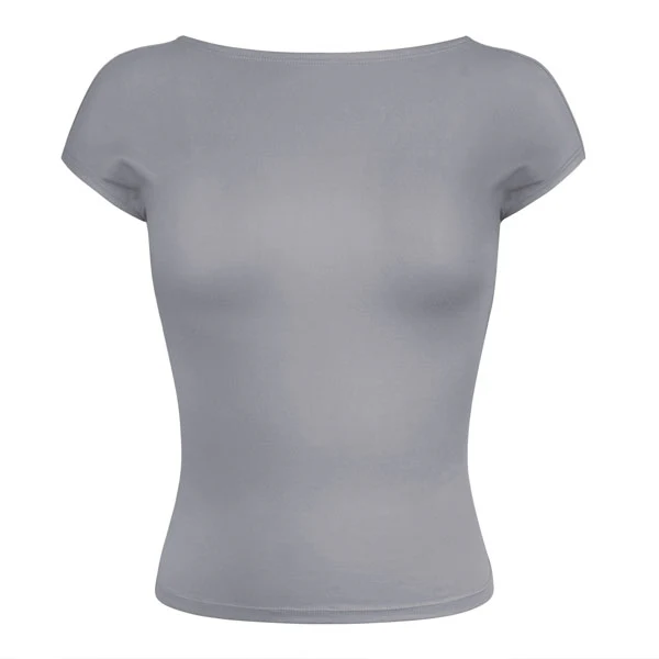 Carina Cap Sleeve Backless Top - Image 4