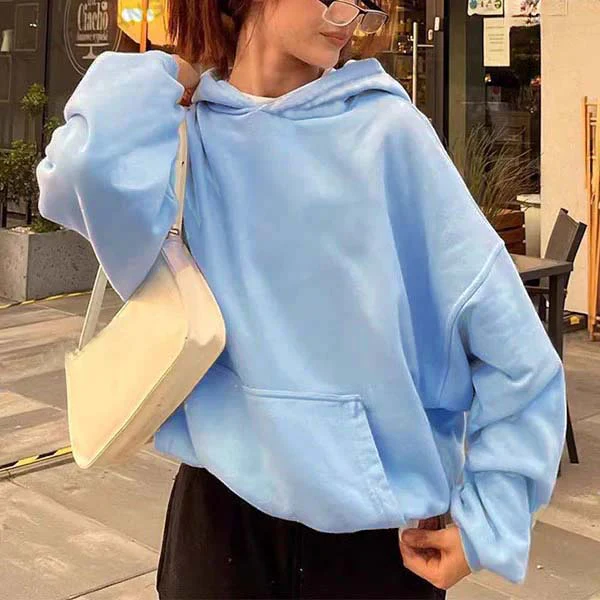 Carolina Oversize Hoodie Sweater Top - Image 3