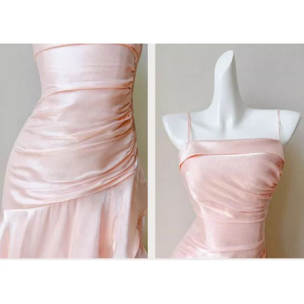 Carrisa Celestial Baby Pink Tiered Ruffles Maxi Dress - Image 8