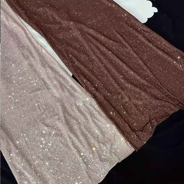 Celeste Luxe Sleeveless Bling Evening Dress - Image 12