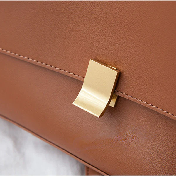 Celina Genuine Leather Messenger Bag - Image 12