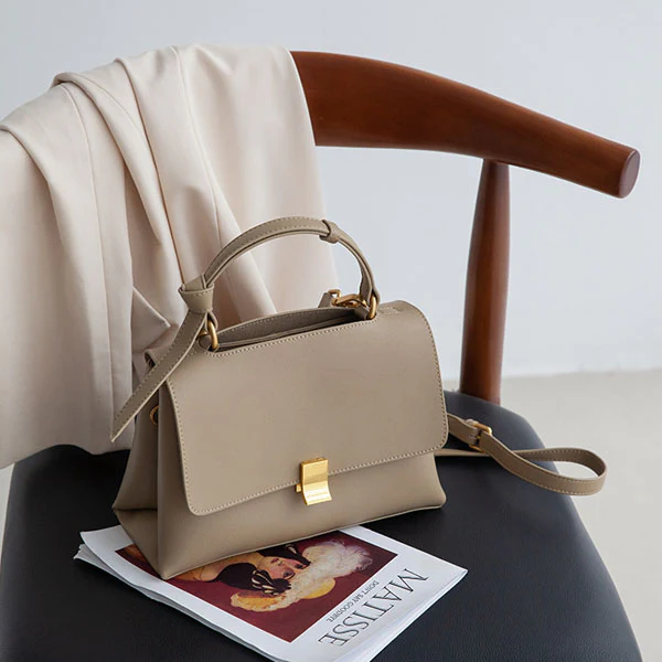 Celina Genuine Leather Messenger Bag - Image 3
