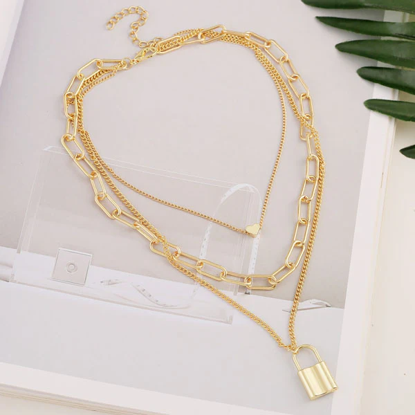 Chrissy Trio Layered Necklace - Image 5