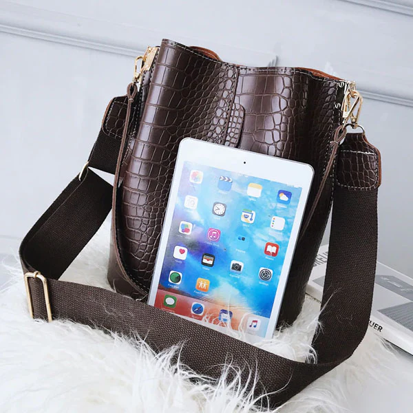 Christine Lux Bucket Bag - Image 5