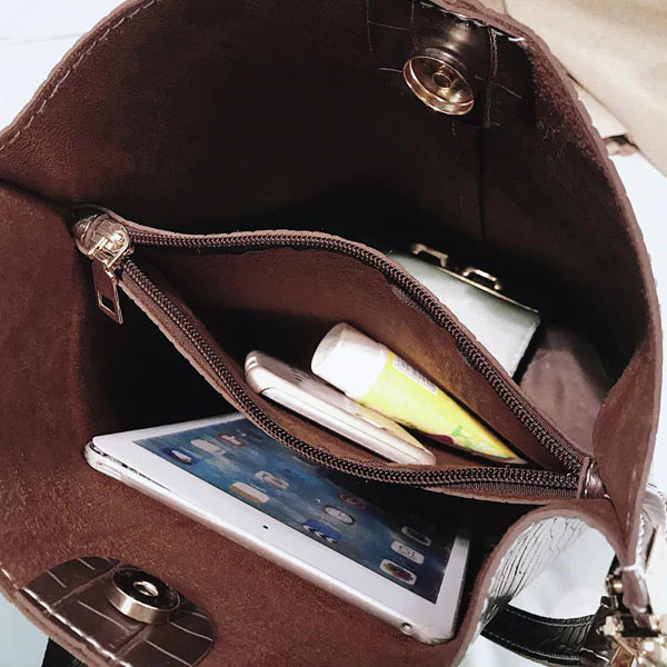 Christine Lux Bucket Bag - Image 7