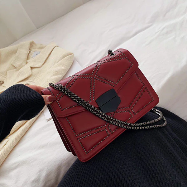 Amanda Chain Strap Handbag - Image 12