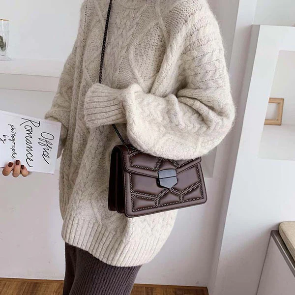 Amanda Chain Strap Handbag - Image 15