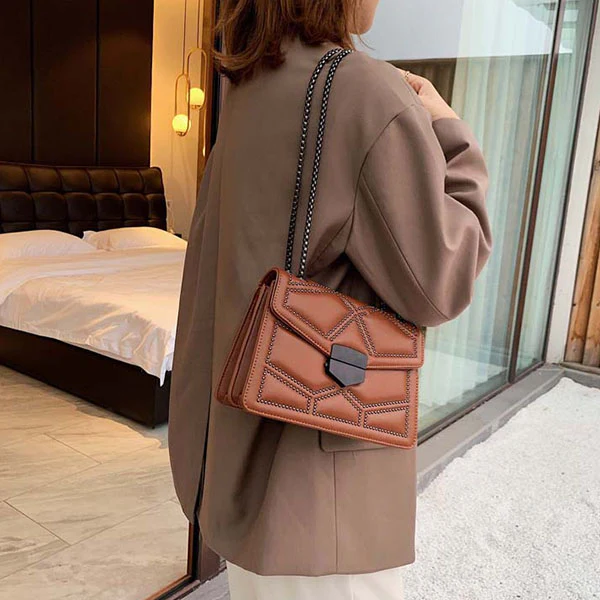 Amanda Chain Strap Handbag - Image 19