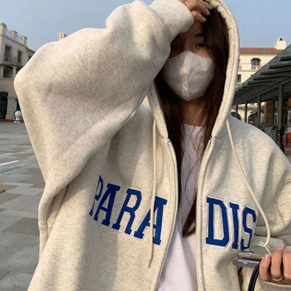 Crissy Paradise Zipper Front Hoodie - Image 8