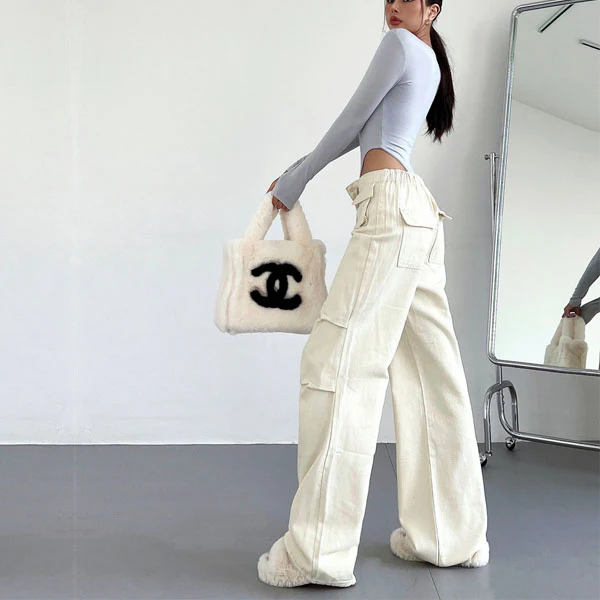 Danni Mid Rise Straight Leg Cargo Pants - Image 9