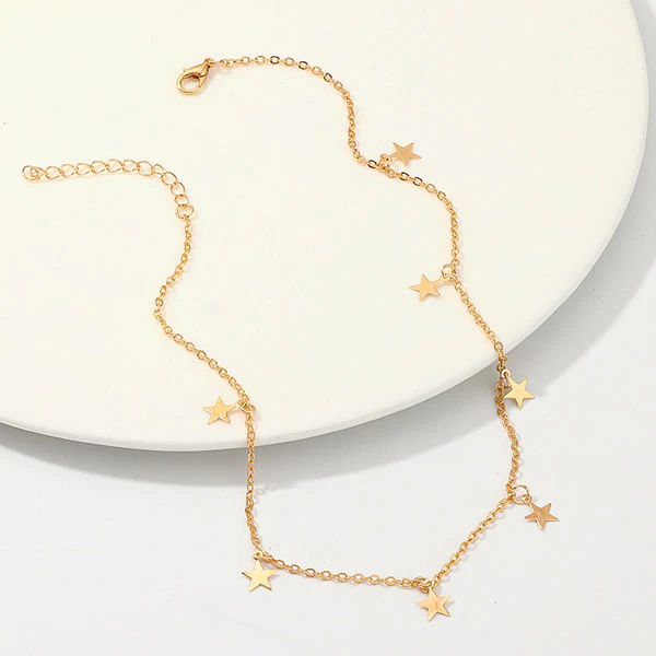 Desiree Mini Stars Choker Necklace - Image 3