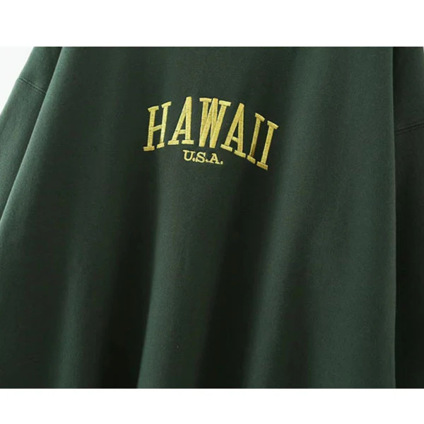 Edith Hawaii USA Oversize Pullover SweatShirt - Image 7
