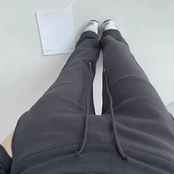 Elinda Drawstring Lounge Sweater Pants - Image 3