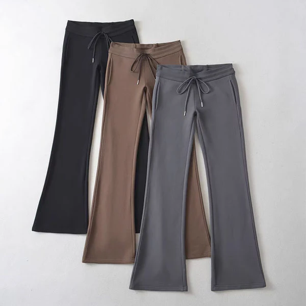 Elinda Drawstring Lounge Sweater Pants - Image 5