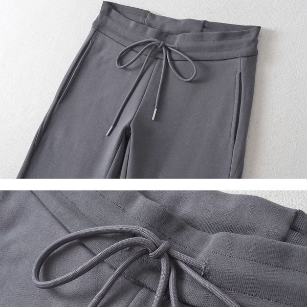 Elinda Drawstring Lounge Sweater Pants - Image 8