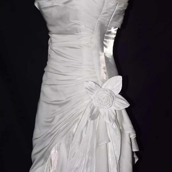 Elisa Ruffles Layered Asymmetrical Dress - Image 10