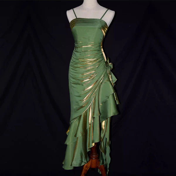 Elisa Ruffles Layered Asymmetrical Dress - Image 12