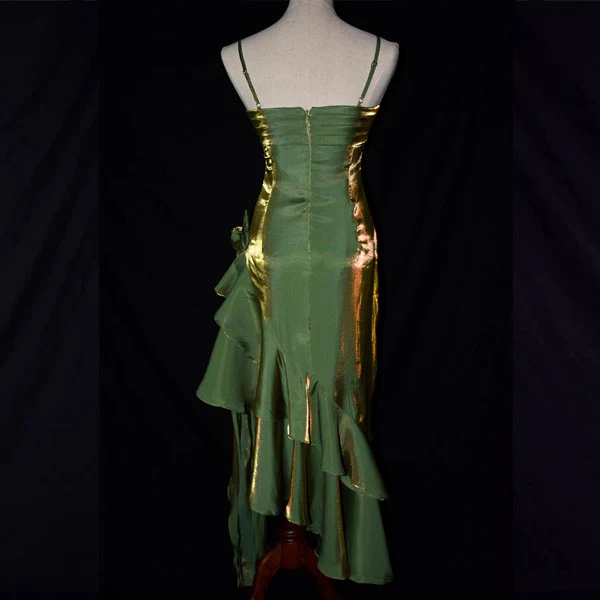 Elisa Ruffles Layered Asymmetrical Dress - Image 13