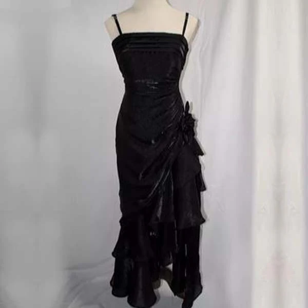 Elisa Ruffles Layered Asymmetrical Dress - Image 15