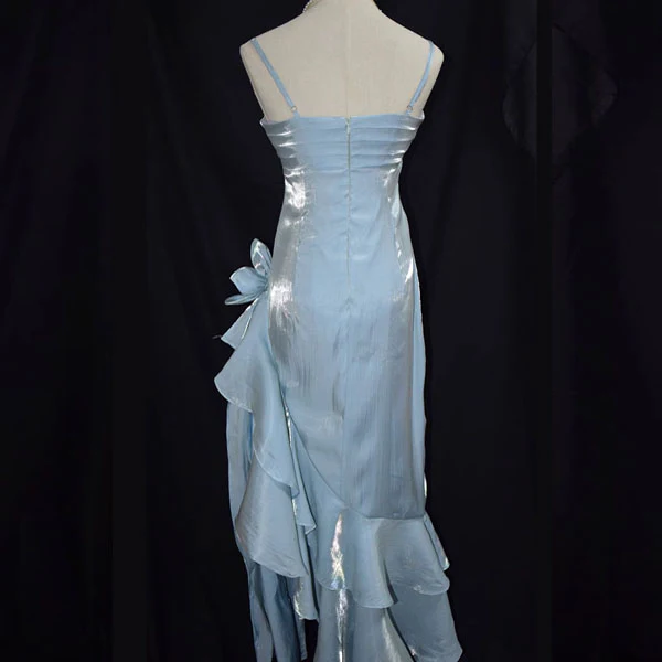 Elisa Ruffles Layered Asymmetrical Dress - Image 7