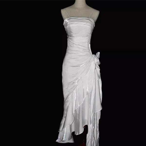Elisa Ruffles Layered Asymmetrical Dress - Image 8
