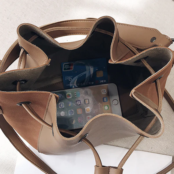 Elle Aztec Strap Bucket Bag - Image 21