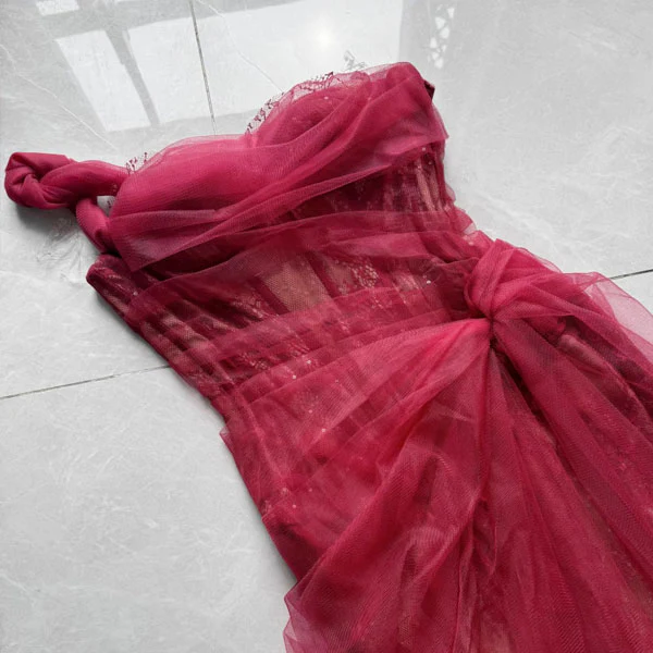 Elyssa Rare Beauty Bustier Tulle Bodycon Dress - Image 22