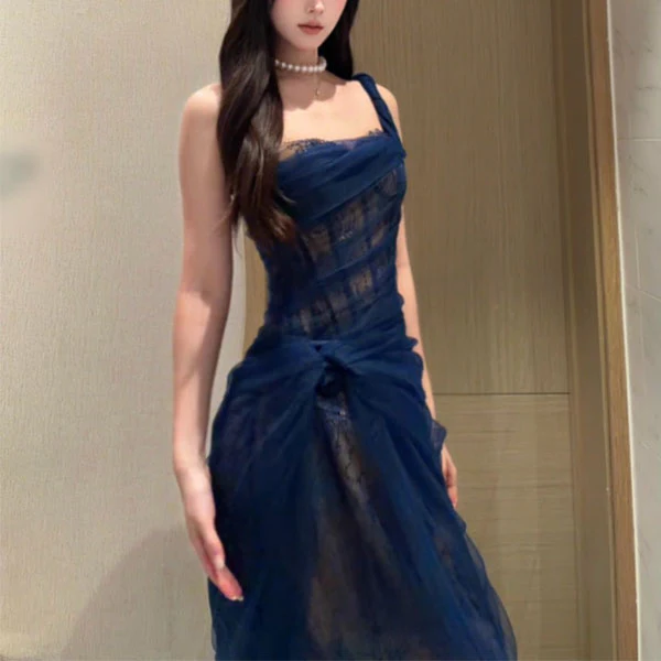 Elyssa Rare Beauty Bustier Tulle Bodycon Dress - Image 28