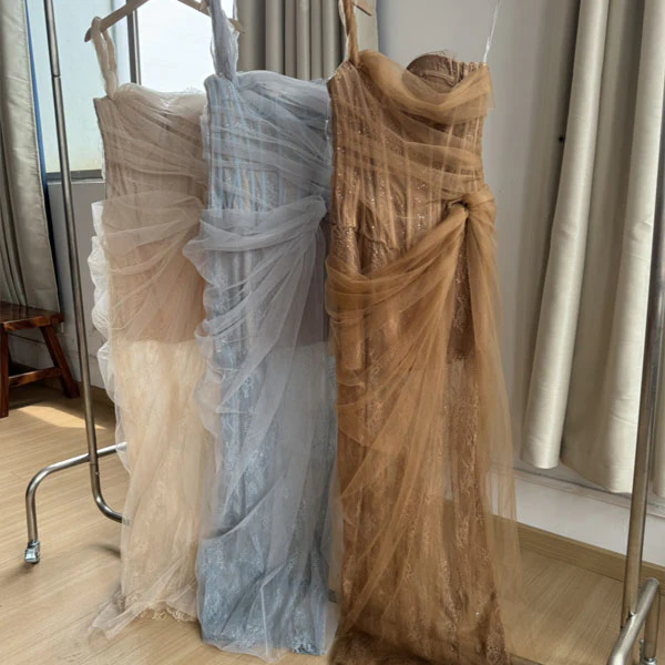Elyssa Rare Beauty Bustier Tulle Bodycon Dress - Image 3