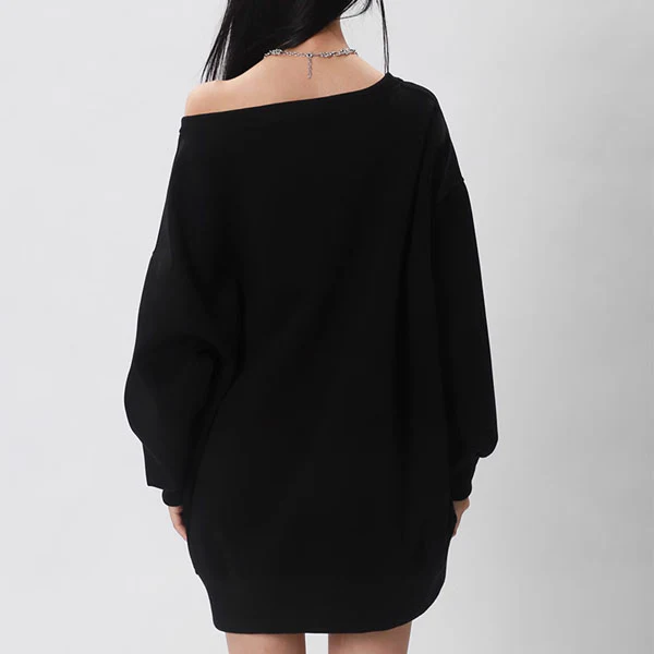 Emma Oversized Boat Neck Lounge Sweater - Image 10