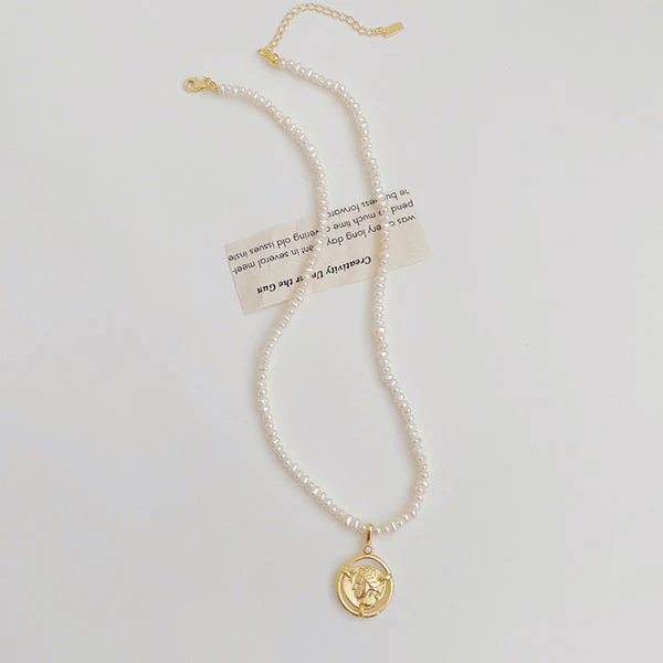 Fanny Gold Baroque Pearl Layered Necklace - Image 5