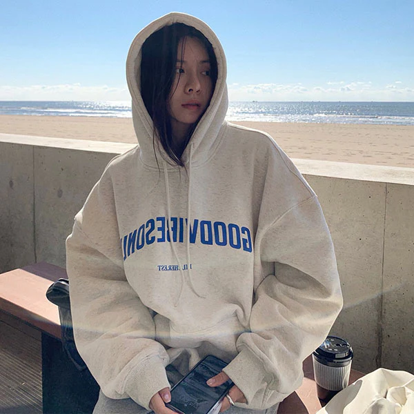 Good Vibes Only Oversize Hoodie - Image 5