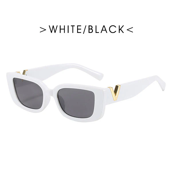 Grace Rectangle Vintage Sunglasses - Image 16