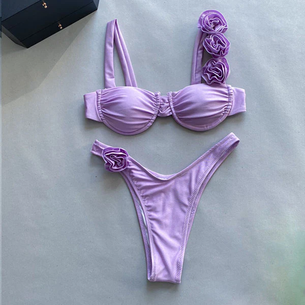 Hadley Rose Accent Bikini Set - Image 8