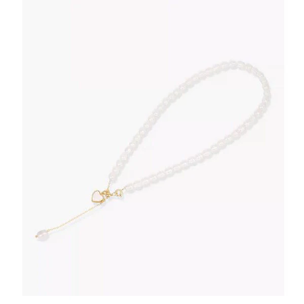 Harper Freshwater Pearl Heart Pendant Chain - Image 4