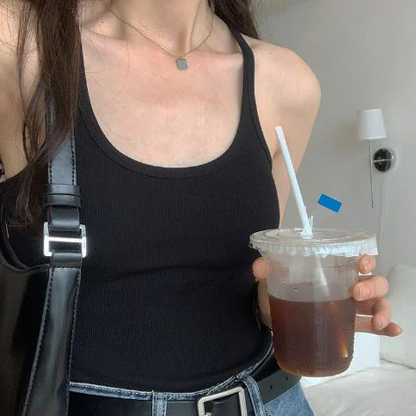 Irina Everyday Basic Ribbed Tank Top - Image 10