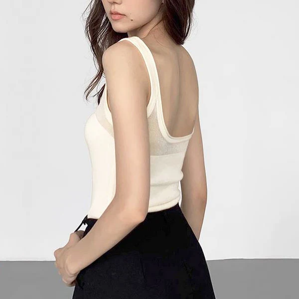 Janelle Mesh Sleeveless Everyday Top - Image 7